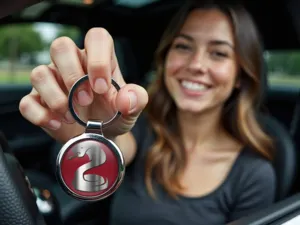 Stilvolle Schlüsselbänder Metall-Luxusedition